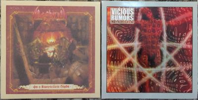 Лот: 19607657. Фото: 1. 2CD "Magnum" + 2CD "Vicious Rumors... Аудиозаписи