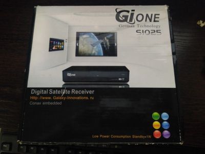Лот: 14761343. Фото: 1. Спутниковый ресивер Galaxy Innovations... Цифровое, спутниковое ТВ