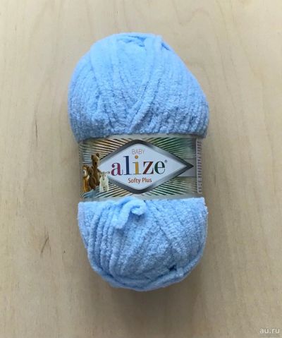 Лот: 17490159. Фото: 1. Пряжа Softy Plus Alize , 100... Ткани, нитки, пряжа