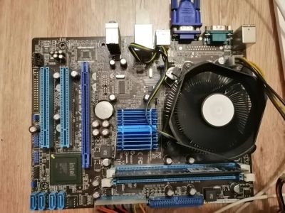 Лот: 15077235. Фото: 1. процессор intel celeron 420... Материнские платы