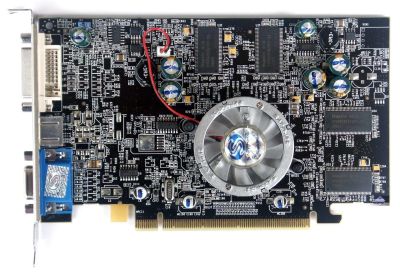 Лот: 4529019. Фото: 1. Radeon X600Pro 128mb pci. Видеокарты