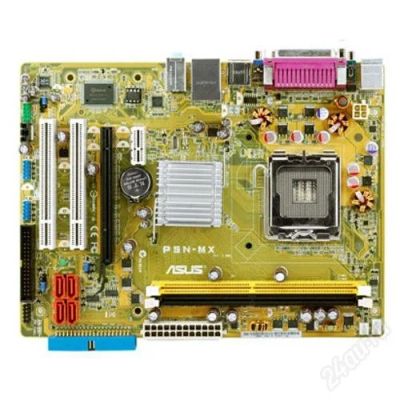 Лот: 2510511. Фото: 1. Материнская плата ASUS P5N-MX... Материнские платы