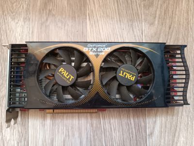 Лот: 25225201. Фото: 1. Palit Geforce 260GTX. Видеокарты