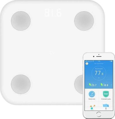 Лот: 19604835. Фото: 1. Напольные весы Xiaomi Mi Body... Весы напольные