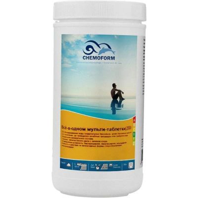 Лот: 22371023. Фото: 1. Все-в-одном Chemoform мульти-таблетки... Бассейны, аксессуары и комплектующие