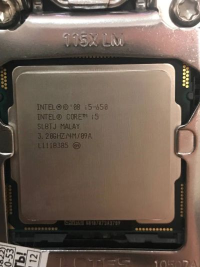 Лот: 19636602. Фото: 1. Процессор Intel Core i5-650 Clarkdale... Процессоры
