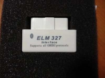Лот: 4500511. Фото: 1. ELM 327 OBD 2 bluetooth диагностика. Диагностическое оборудование, измерительный инструмент