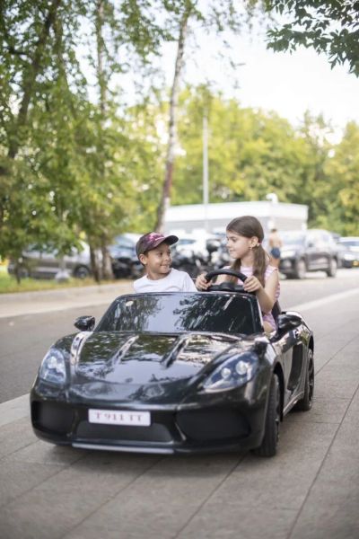 Лот: 24066286. Фото: 1. Детский электромобиль Porshe Cayman... Детские электромобили