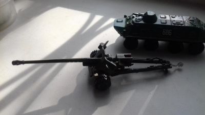 Лот: 2798849. Фото: 1. Советская игрушка. Пушка БС-3... Игрушки