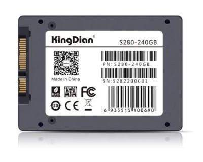 Лот: 11372014. Фото: 1. SSD диск Kingdian S280 240Gb... Жёсткие диски
