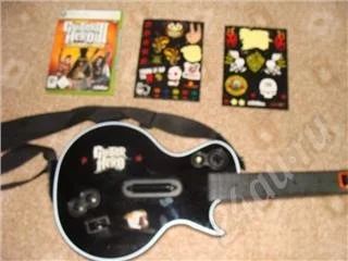 Лот: 37658. Фото: 1. Продам комплект Guitar Hero 3... Красноярск
