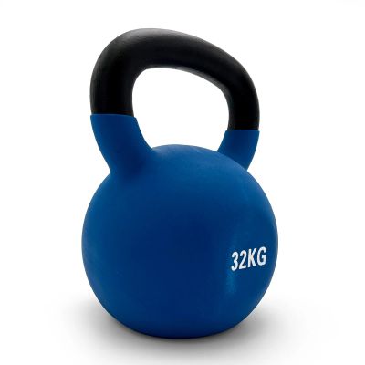 Лот: 23270248. Фото: 1. Гиря виниловая 32 кг UnixFit KBVIN32BL... Гири