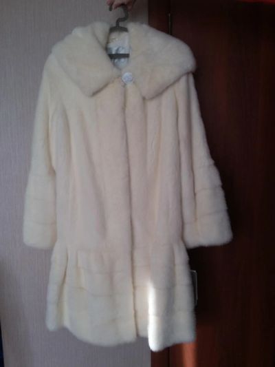 Лот: 7294971. Фото: 1. Продам Новую Белую Норковую Шубу... Верхняя одежда