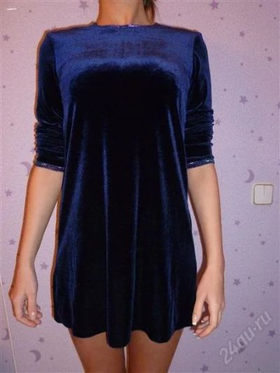 Лот: 818934. Фото: 1. Бархатное платье. Платья, сарафаны