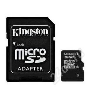 Лот: 575644. Фото: 1. microSDHC Kingston 16Gb. USB-флеш карты