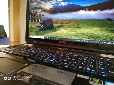 Лот: 14493970. Фото: 1. MSI GT70-0NC 17.3/ Ddr3 8gb/ Hdd... Ноутбуки