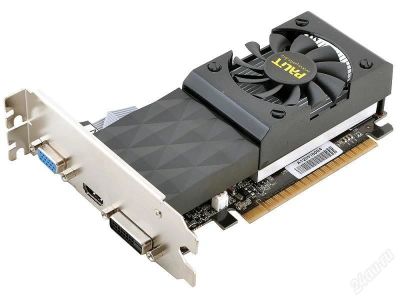 Лот: 3385369. Фото: 1. Видеокарта Palit PCI-E GT640 1024Mb... Видеокарты