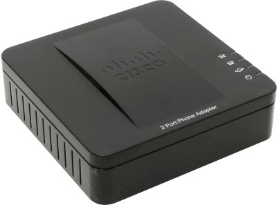 Лот: 19342663. Фото: 1. Голосовой шлюз Cisco (Linksys... SIP, Видео-телефоны