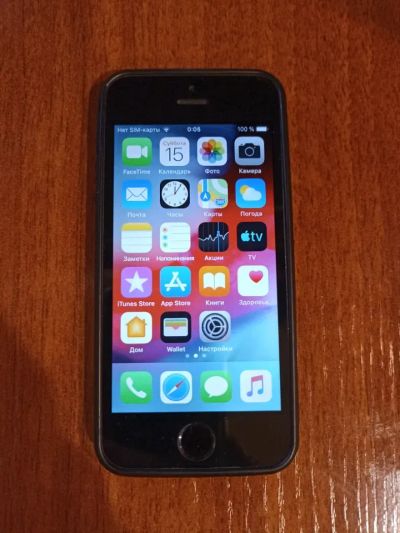 Лот: 19525911. Фото: 1. Apple iРhone 5S ( черный/серебро... Смартфоны