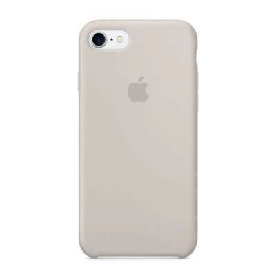 Лот: 15324441. Фото: 1. Iphone 7 8 silicone case серый. Чехлы, бамперы
