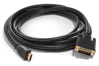 Лот: 3230617. Фото: 1. Кабель HDMI - DVI 5м. Шлейфы, кабели, переходники