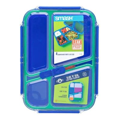 Лот: 25339905. Фото: 1. Ланч-бокс Smash Bento Eats, 1... Контейнеры, банки
