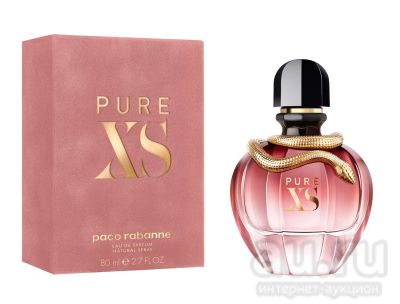 Лот: 18121760. Фото: 1. Paco Rabanne Pure XS for Her. Женская парфюмерия