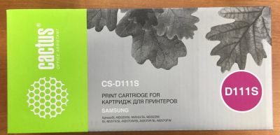 Лот: 10479770. Фото: 1. Тонер-картридж Cactus CS-D111S... Картриджи, расходные материалы