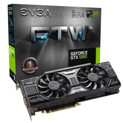 Лот: 11071917. Фото: 1. Evga GeForce GTX 1060 FTW+ Gaming... Видеокарты