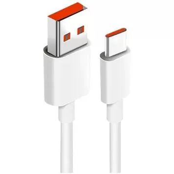 Лот: 25084984. Фото: 1. Кабель Xiaomi USB Type-C 6A Data... Дата-кабели, переходники