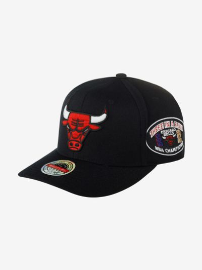 Лот: 22437706. Фото: 1. Бейсболка MITCHELL NESS HHSSINTL1266-CBUBLCK... Другое (спортивная одежда)