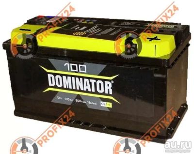 Лот: 13288514. Фото: 1. Аккумулятор DOMINATOR 100 А/Ч... Аккумуляторы