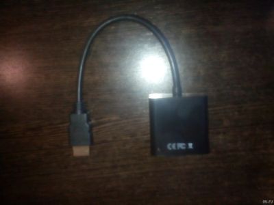 Лот: 13198688. Фото: 1. Hdmi - VGA Переходник, эмулятор... Шлейфы, кабели, переходники