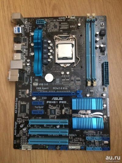 Лот: 8707218. Фото: 1. материнская плата ASUS P8H61 PRO. Материнские платы