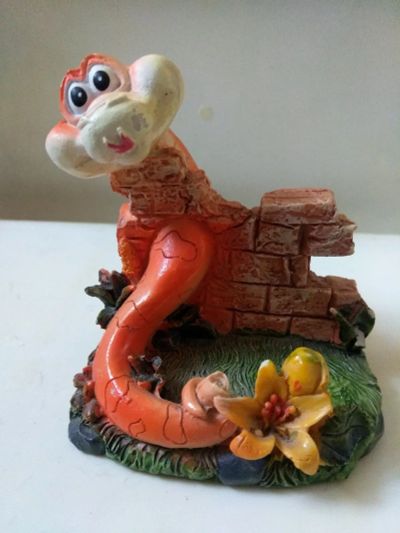 Лот: 13317776. Фото: 1. Сувенир "Змея* 9см. Фигурки, статуэтки