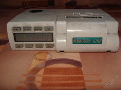 Лот: 2440043. Фото: 1. Таксометр меркурий -120F. Другое (оснащение, оборудование, аксессуары)