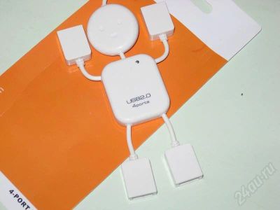 Лот: 227430. Фото: 1. Человечек HUB USB Хит. Разное