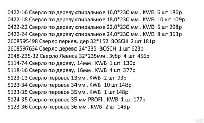 Лот: 15312509. Фото: 1. Сверла по Дереву Полная Коробка... Расходные материалы, сменные насадки