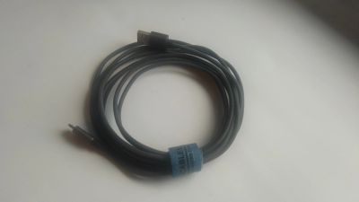 Лот: 18161072. Фото: 1. Кабель usb-micro usb. 3-х метровый... Дата-кабели, переходники