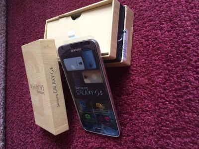 Лот: 4344332. Фото: 1. Samsung galaxy S5 black LTE рст... Смартфоны