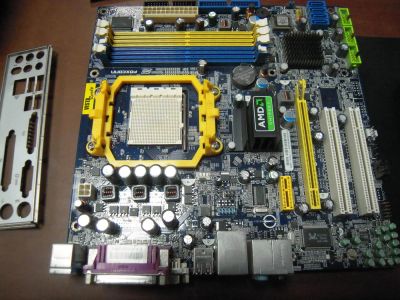 Лот: 12157376. Фото: 1. Материнская плата Foxconn A690GM2MA-8KRS2H... Материнские платы