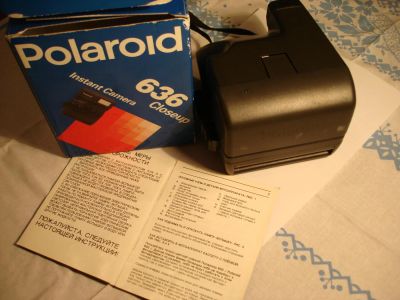 Лот: 6713173. Фото: 1. Фотоаппарат Polaroid 636 (плёнки... Polaroid