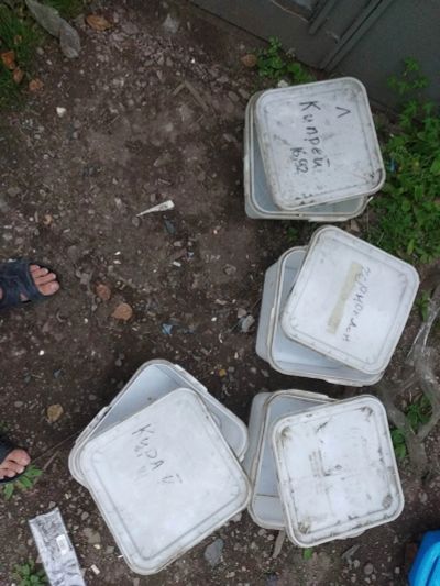 Лот: 16290521. Фото: 1. Контейнеры демипласт 4шт. Контейнеры грузовые