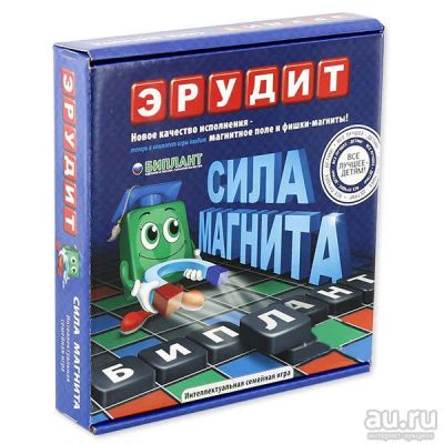 Лот: 13740023. Фото: 1. Настольная игра Эрудит Магнитный. Настольные игры, карты