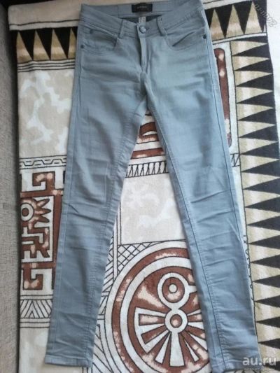 Лот: 8508778. Фото: 1. джинсы серые bershka. Джинсы