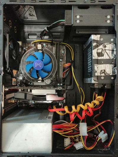 Лот: 23906574. Фото: 1. MSI h110m pro-d, I3-7100 3,9 GHz... Комплекты запчастей