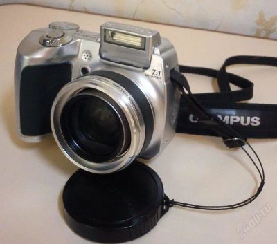 Лот: 1414305. Фото: 1. Фотокамера Olympus SP-510UZ -... Цифровые компактные