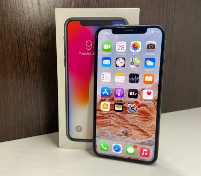 Лот: 17397454. Фото: 1. Apple iPhone X 64Gb MQA52ZP/A. Смартфоны