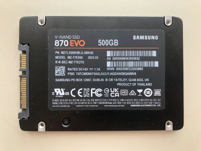 Лот: 23330668. Фото: 1. Неисправный SSD SATA 500Gb Samsung... SSD-накопители