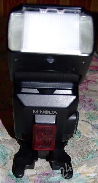 Лот: 698152. Фото: 1. Minolta Program Flash 5600HS. Вспышки, осветители, рассеиватели